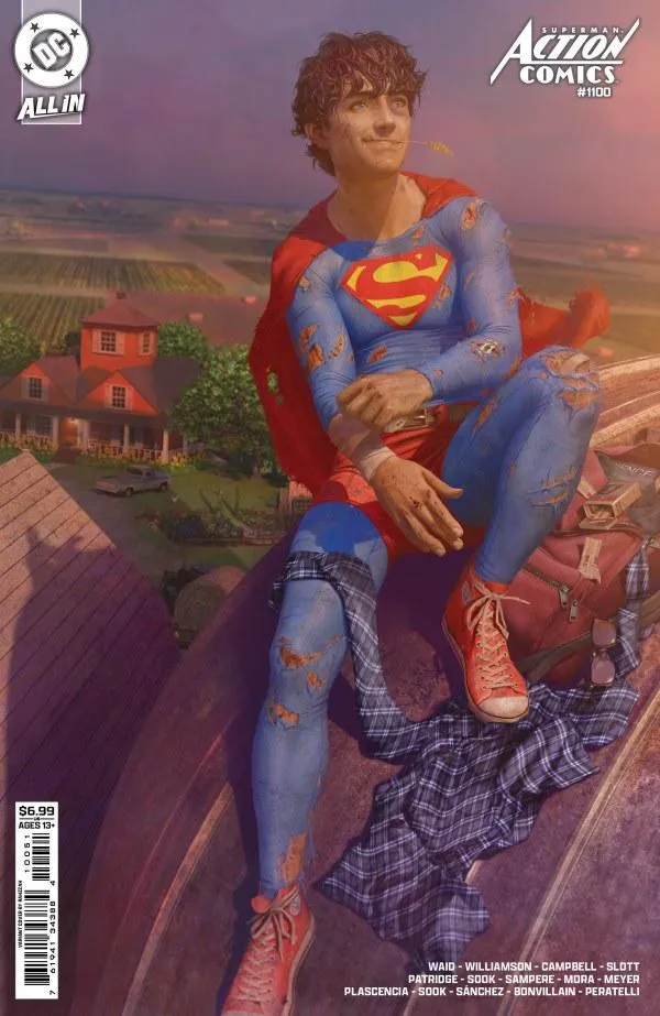 Cover of Action Comics #1100
