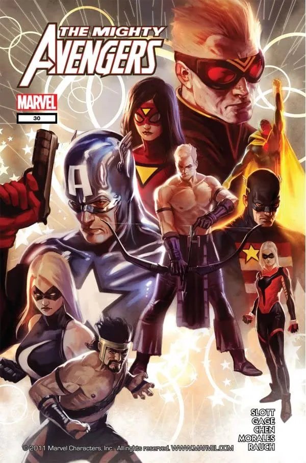 Cover of The Mighty Avengers #30