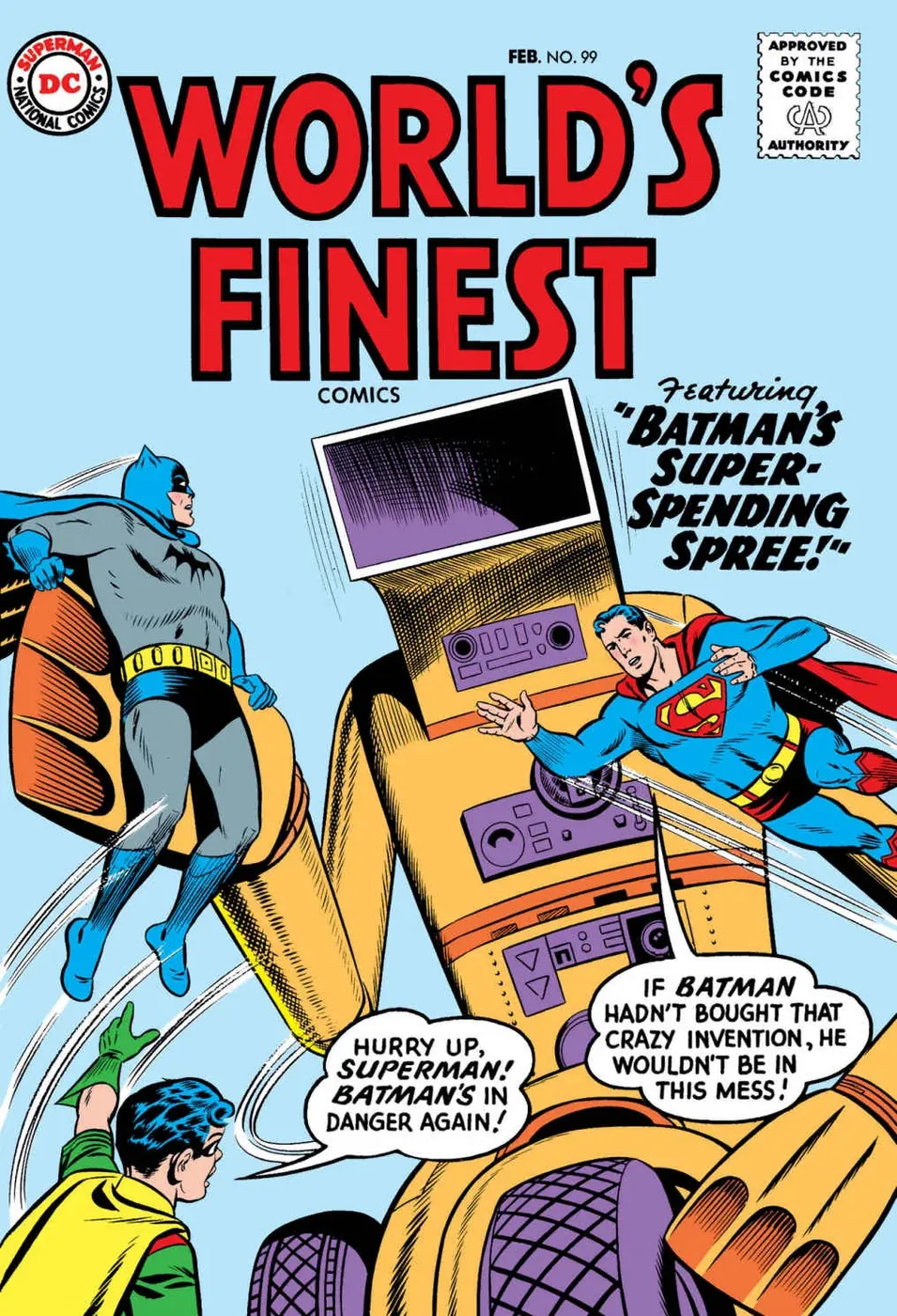 Cover of World's Finest Comics #99
