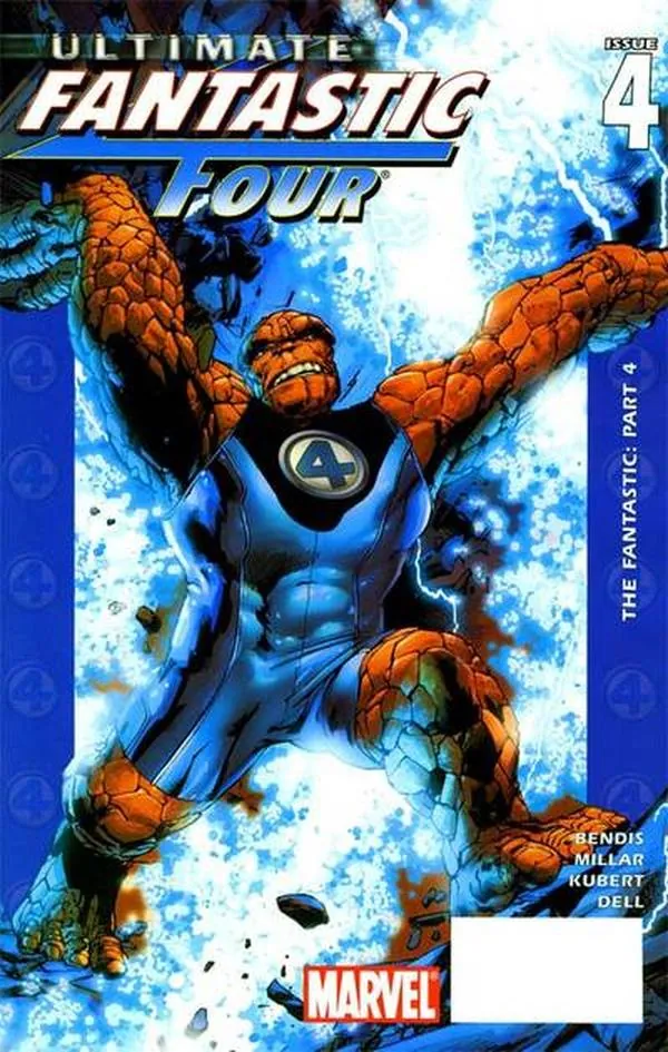 Cover of Ultimate Fantastic Four #4