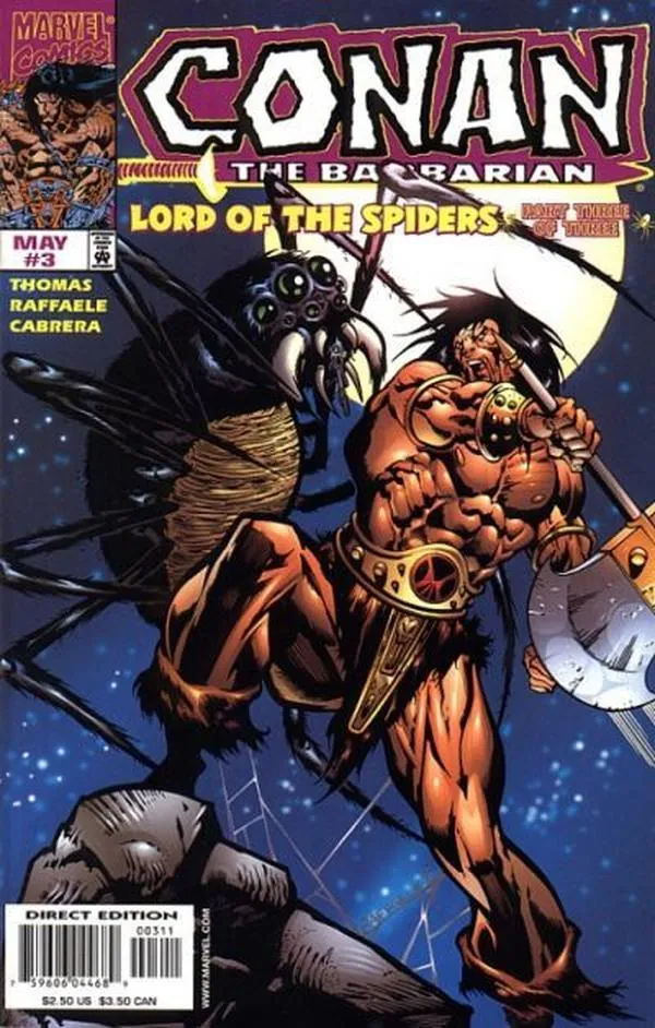 Cover of Conan: The Lord of the Spiders #3