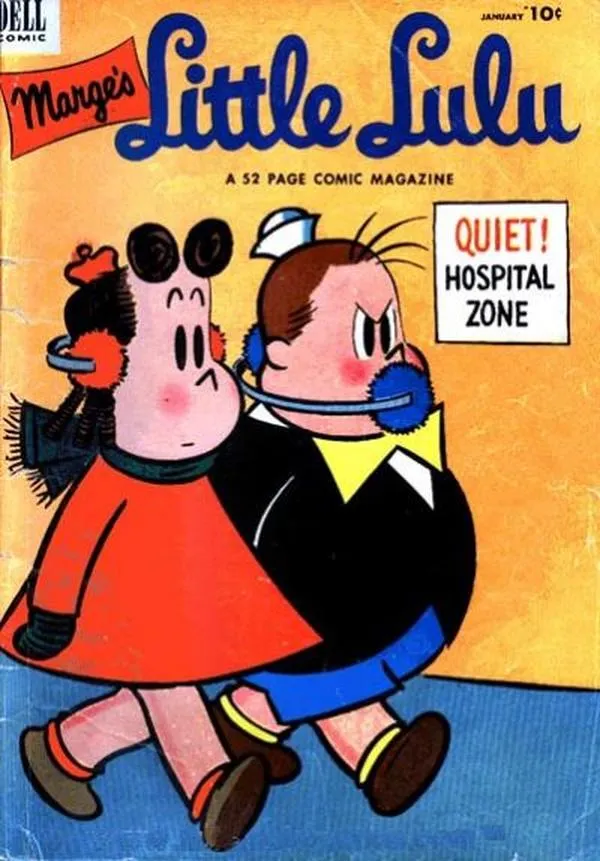 Cover of Marge's Little Lulu #55