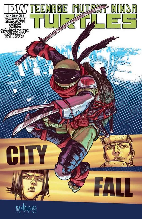 Cover of Teenage Mutant Ninja Turtles #25