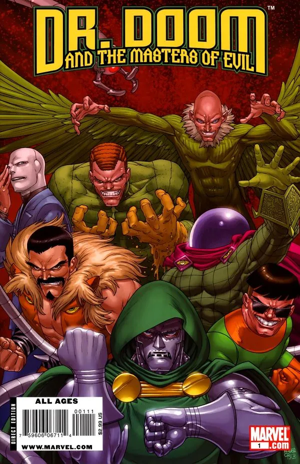 Cover of Doctor Doom and the Masters of Evil #1
