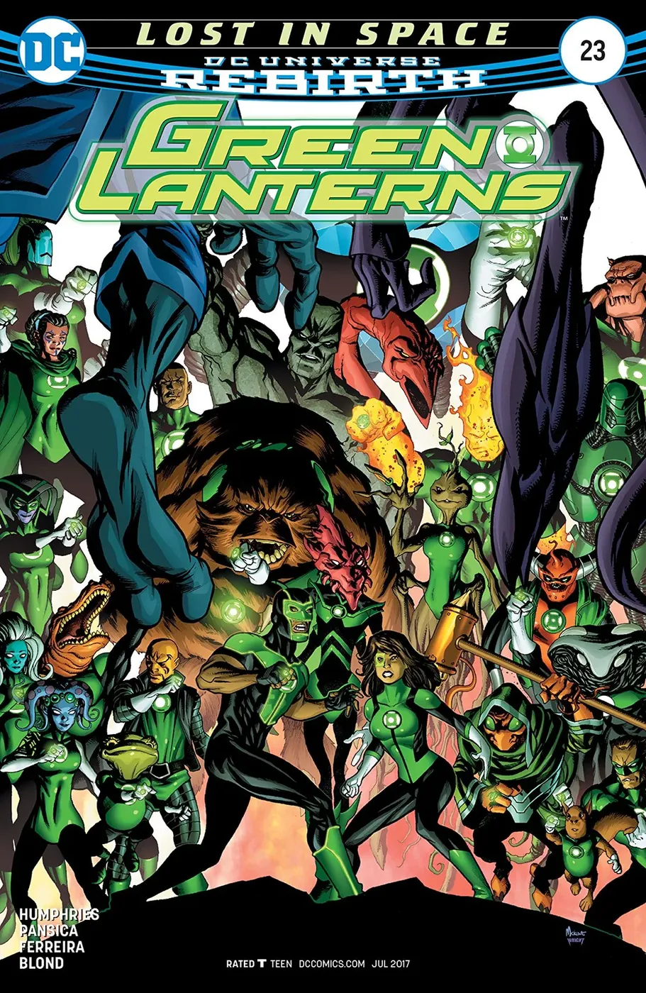 Cover of Green Lanterns #23