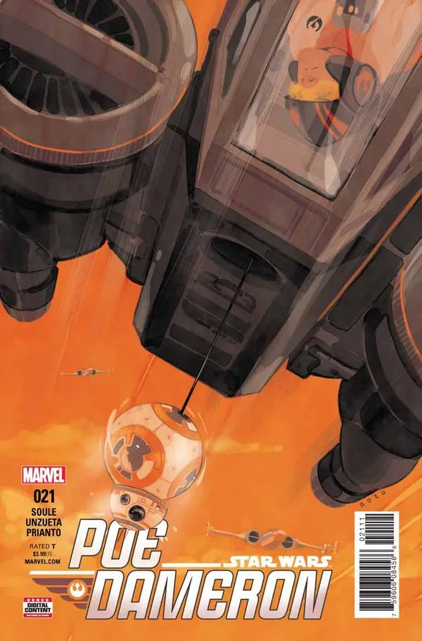 Cover of Poe Dameron #21