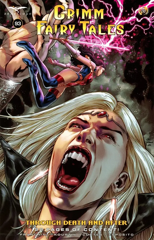 Cover of Grimm Fairy Tales #93