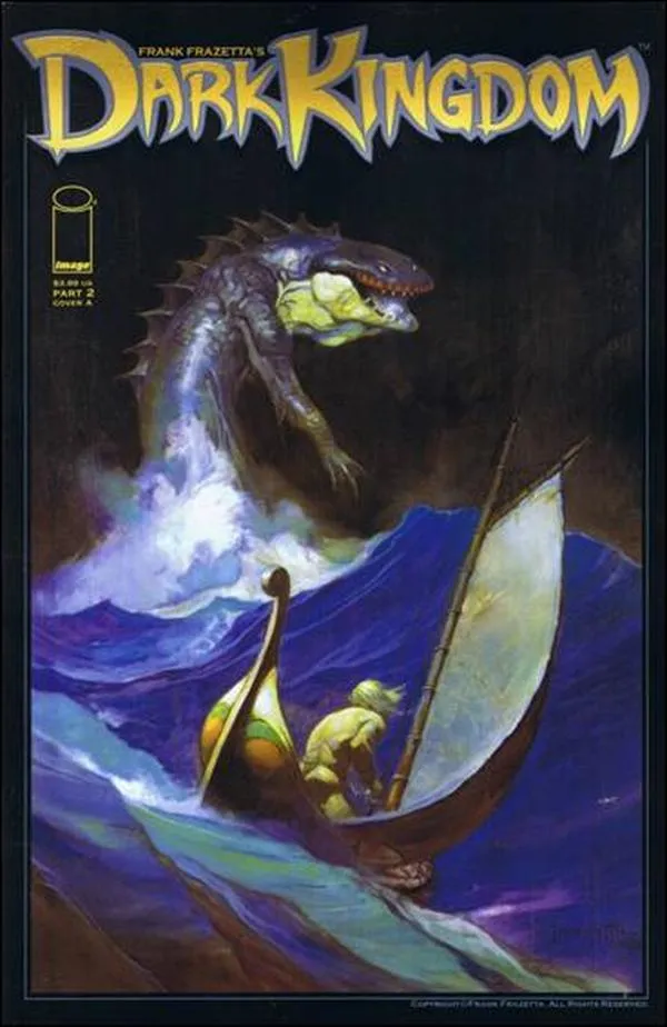Cover of Frank Frazetta's Dark Kingdom #2