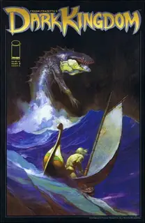 Cover of Frank Frazetta's Dark Kingdom #2