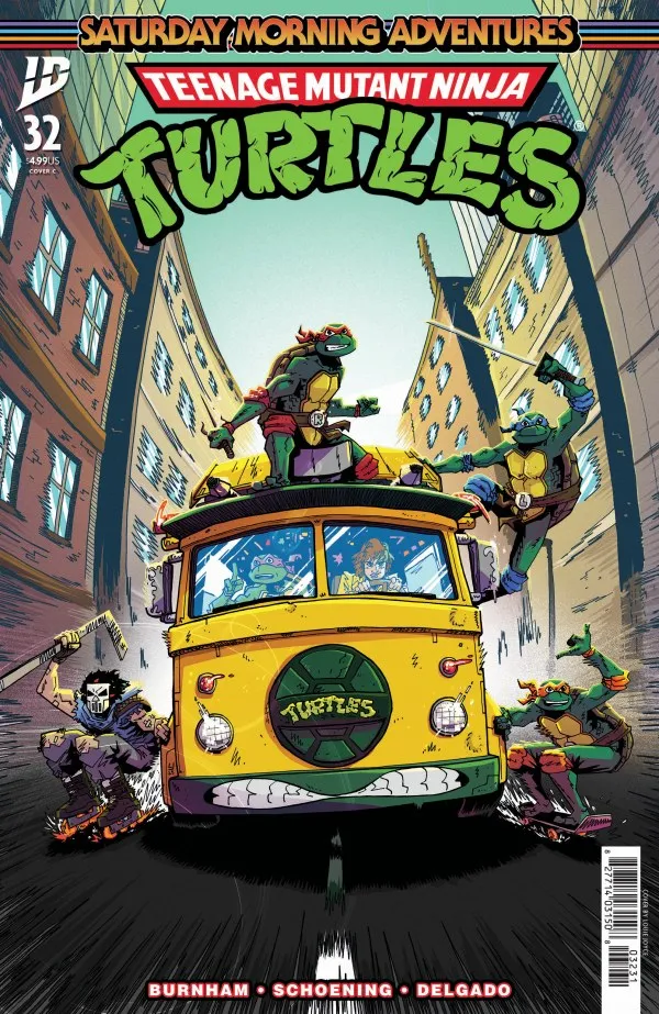 Cover of Teenage Mutant Ninja Turtles: Saturday Morning Adventures #32