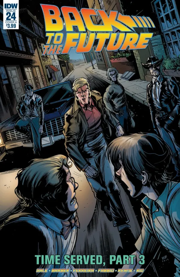 Cover of Back to the Future #24