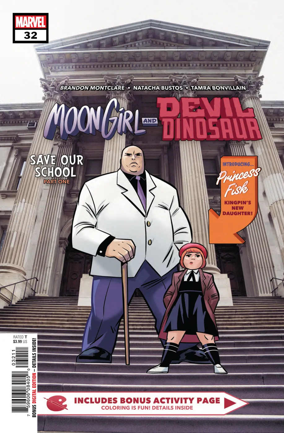 Cover of Moon Girl and Devil Dinosaur #32