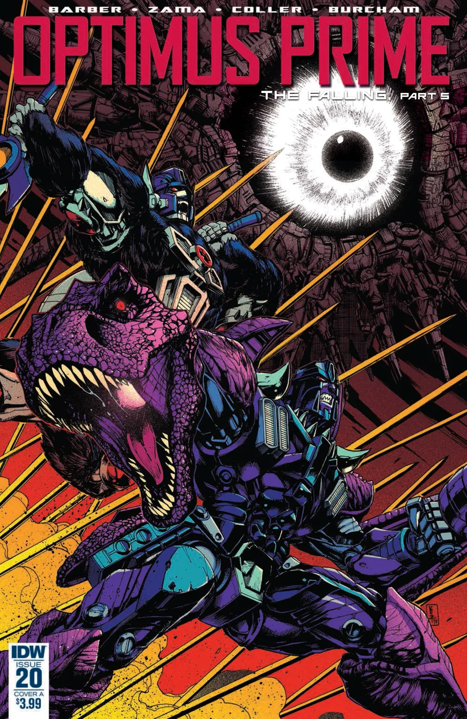 Cover of Optimus Prime #20
