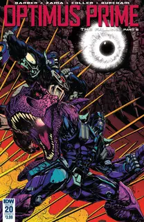 Cover of Optimus Prime #20