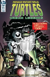 Cover of Teenage Mutant Ninja Turtles: Urban Legends #11