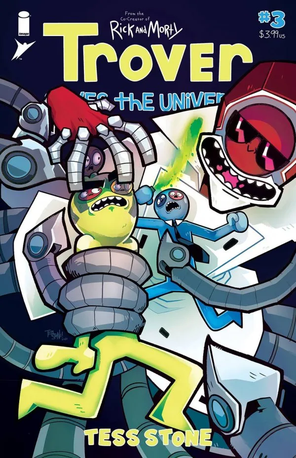 Cover of Trover Saves the Universe #3