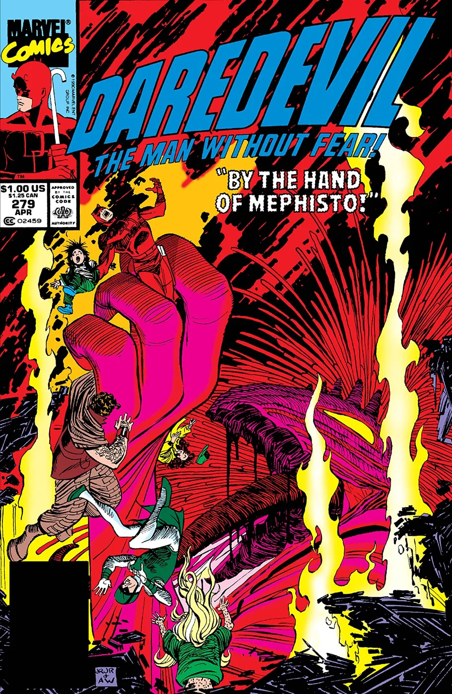Cover of Daredevil #279