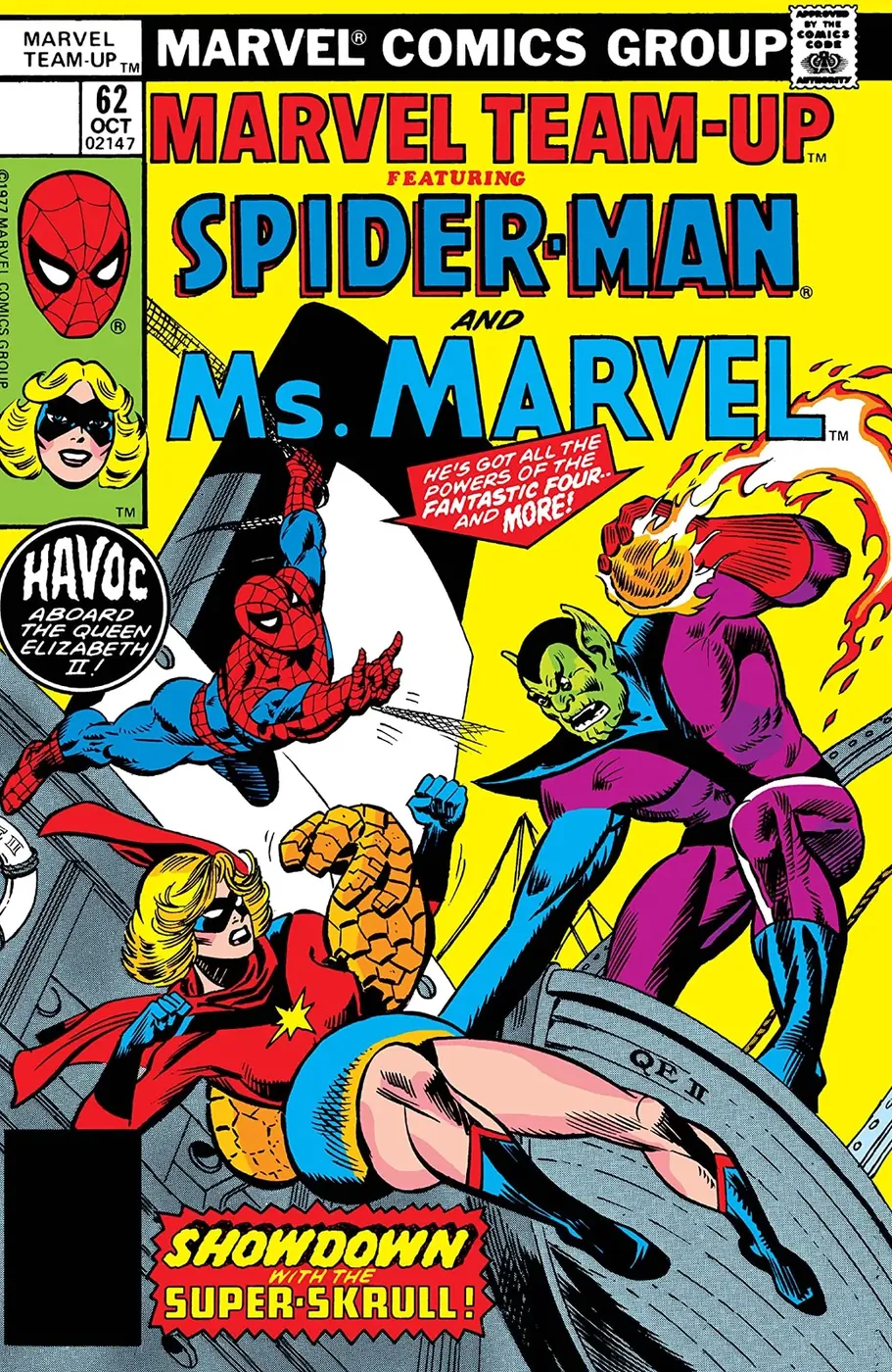 Cover of Marvel Team-Up #62