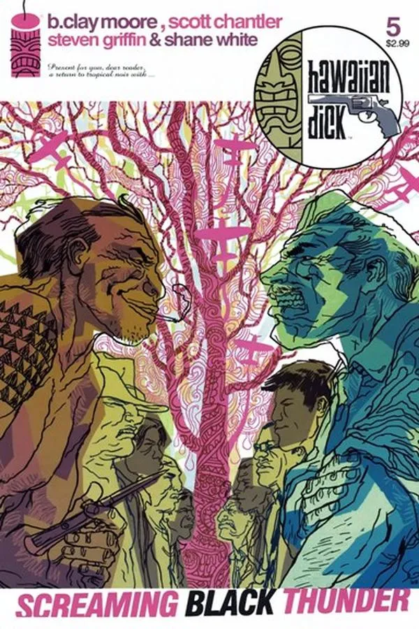 Cover of Hawaiian Dick: Screaming Black Thunder #5