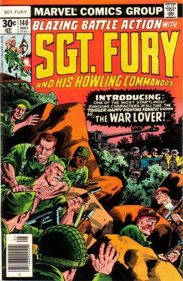 Cover of Sgt. Fury and His Howling Commandos #140