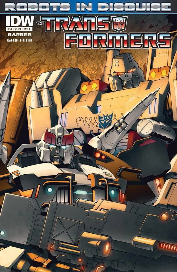Cover of The Transformers: Robots in Disguise #14