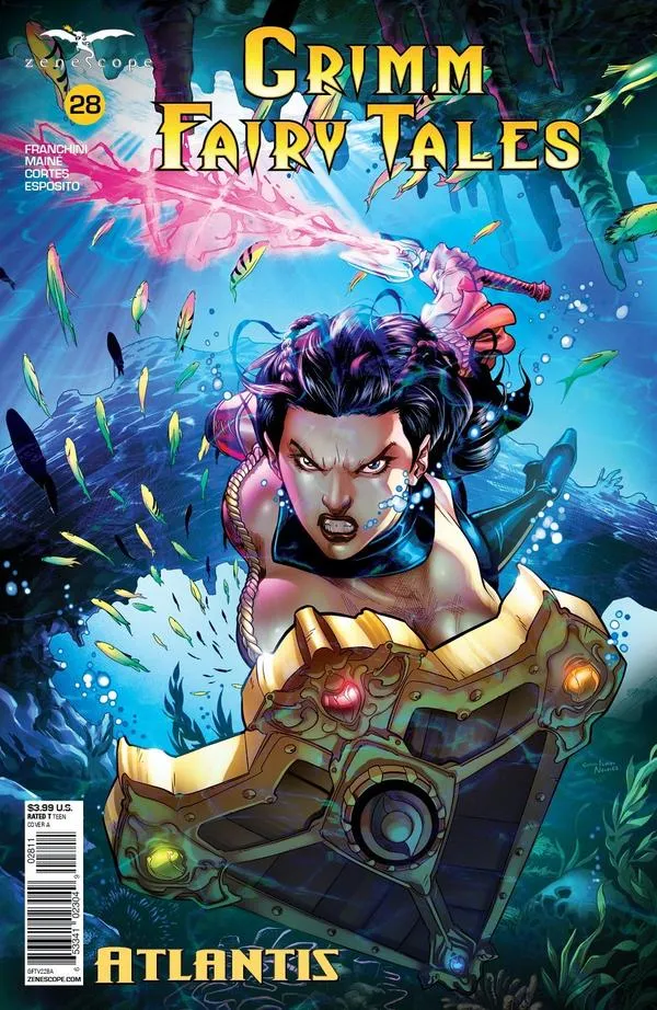 Cover of Grimm Fairy Tales #28