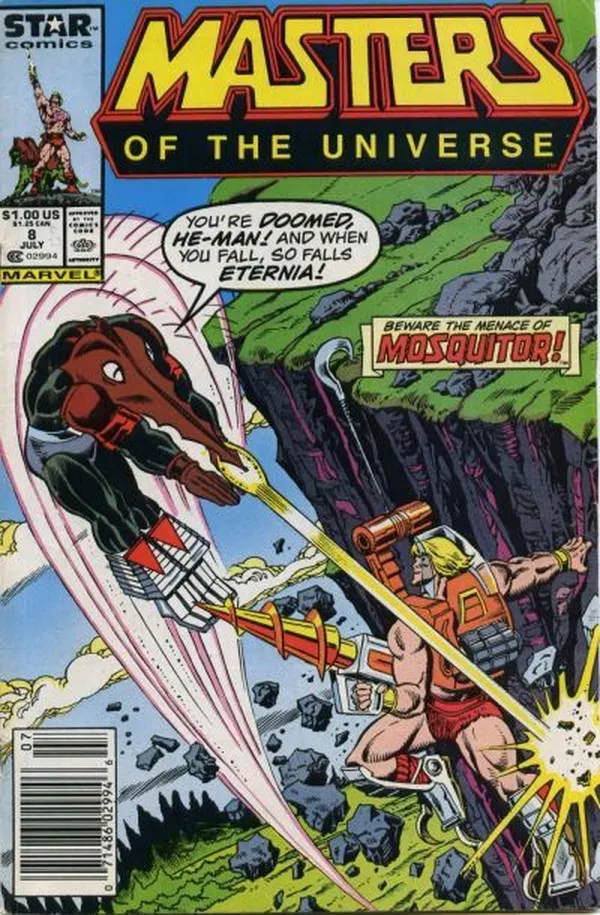 Cover of Masters of the Universe #8