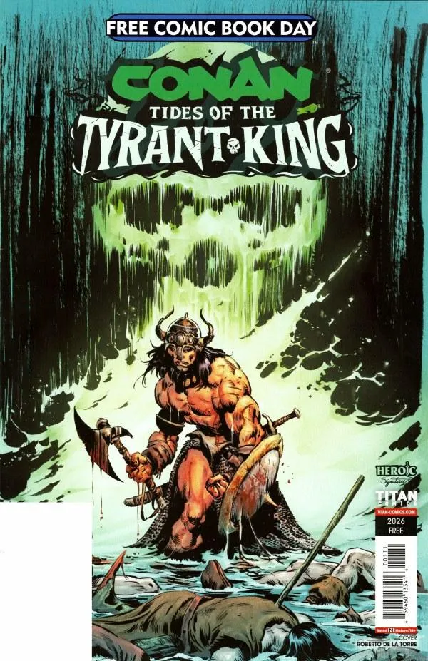 Cover of Conan: The Barbarian Free Comic Book Day #[nn]