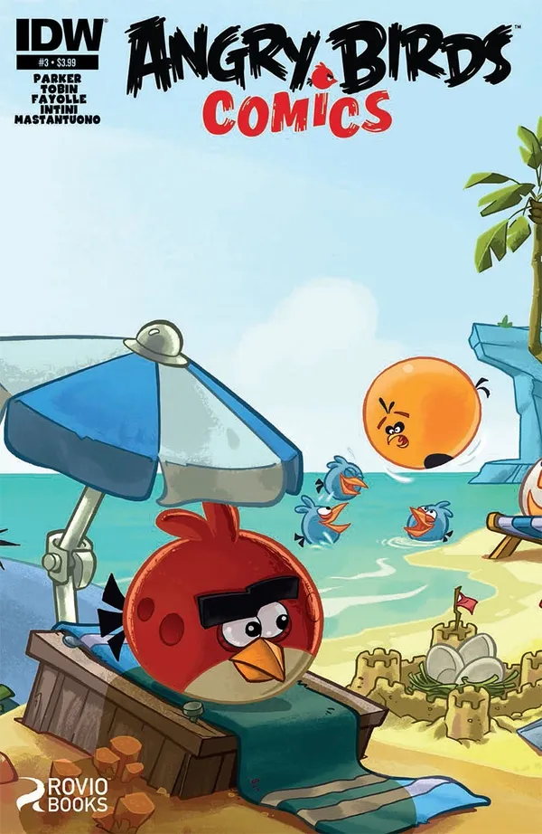 Cover of Angry Birds Comics #3
