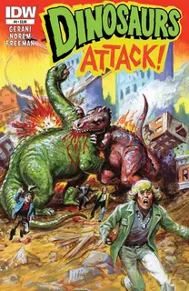Cover of Dinosaurs Attack! #4