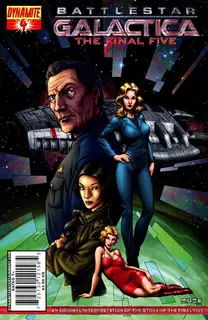 Cover of Battlestar Galactica: The Final Five #4