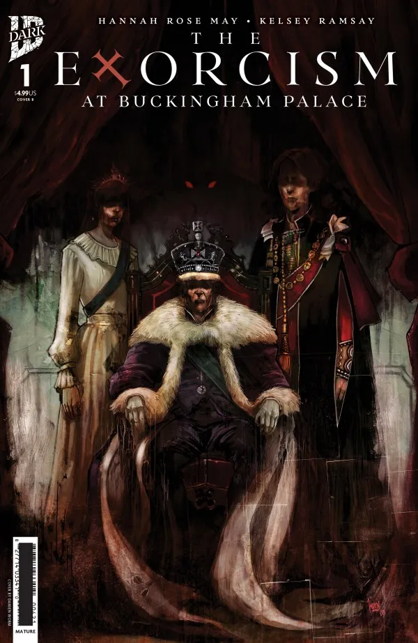 Cover of The Exorcism at Buckingham Palace #1