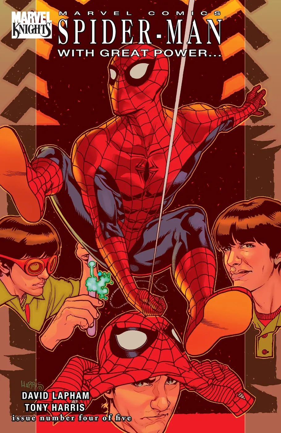 Cover of Spider-Man: With Great Power... #4
