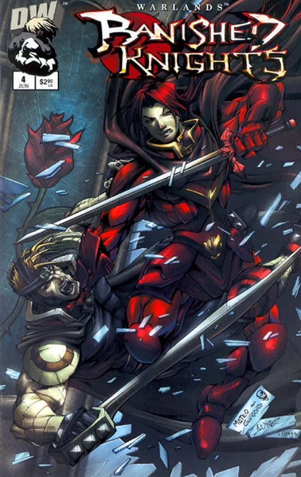 Cover of Banished Knights #4