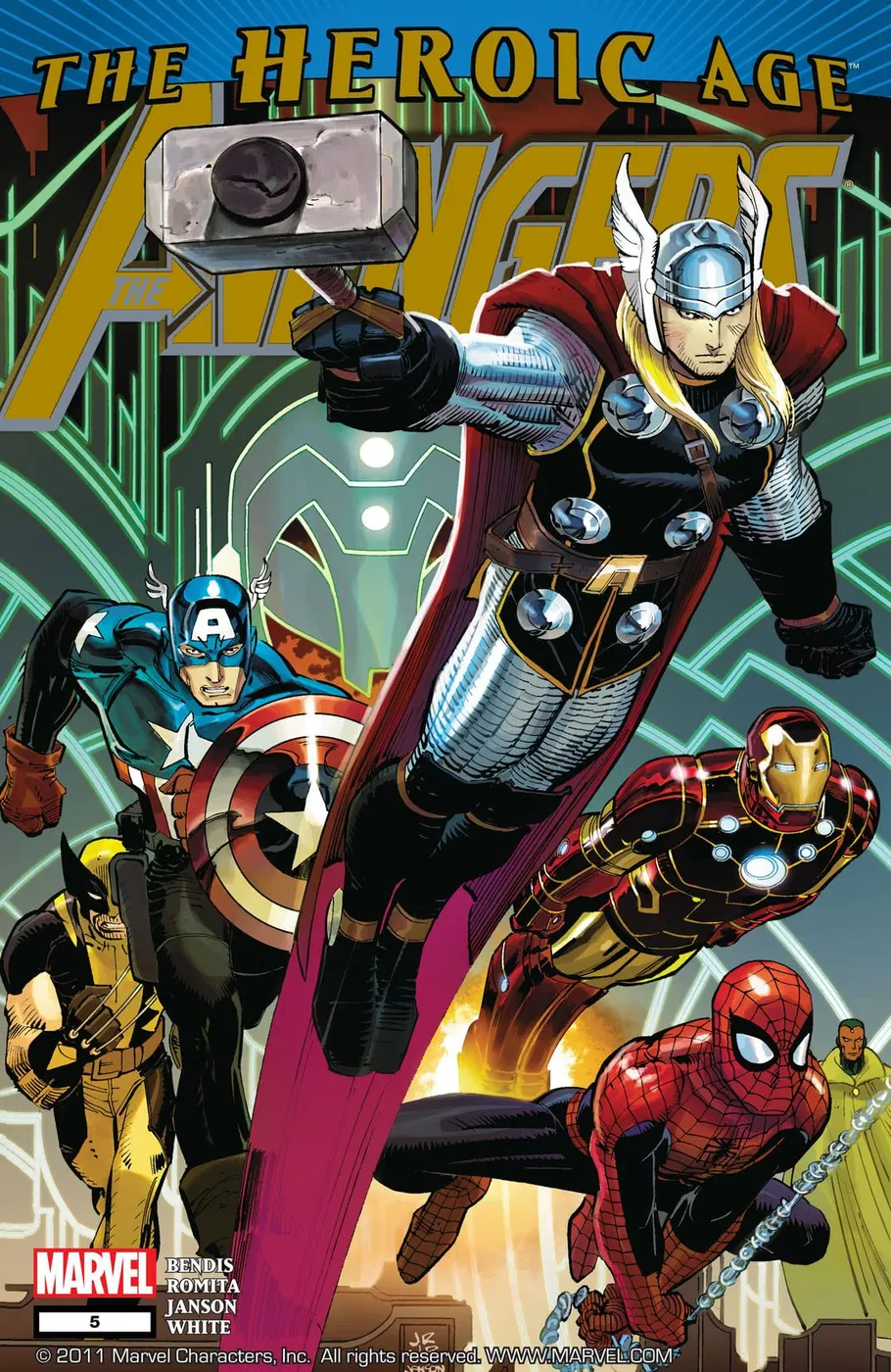 Cover of Avengers #5