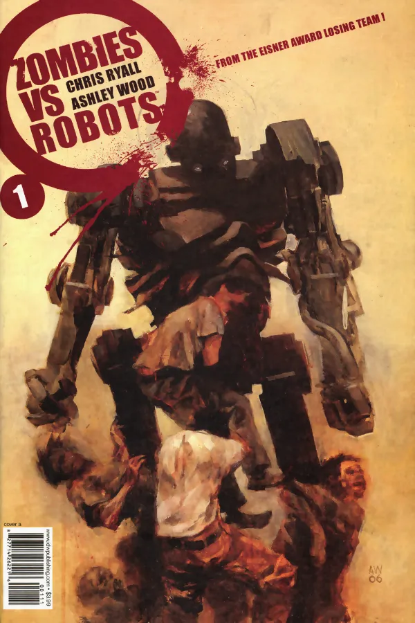 Cover of Zombies vs. Robots #1