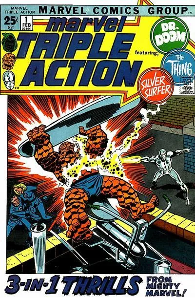 Cover of Marvel Triple Action #1