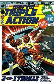 Cover of Marvel Triple Action #1