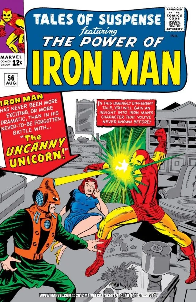 Cover of Tales of Suspense #56