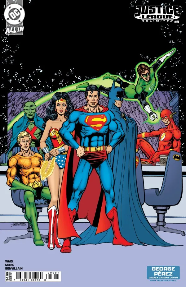 Cover of Justice League Unlimited #8