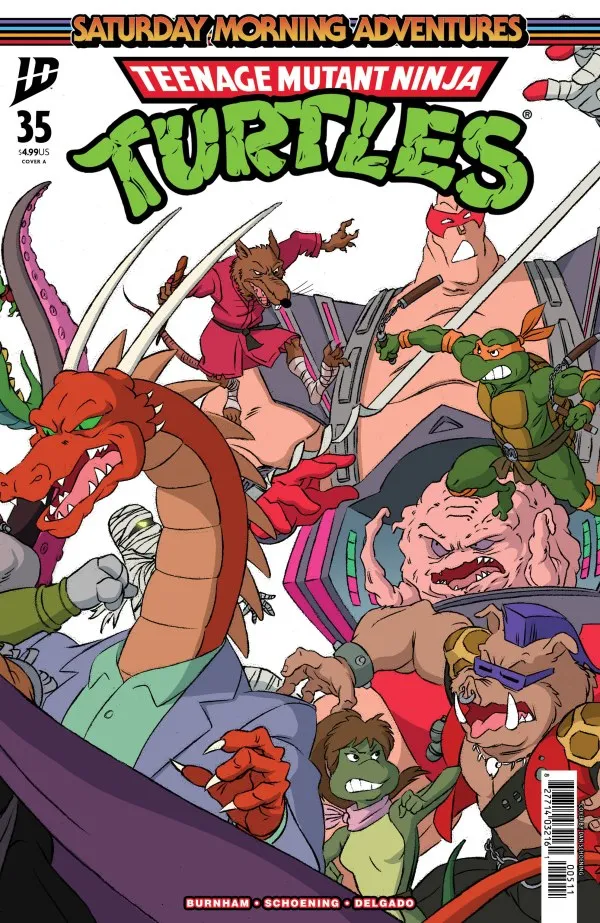 Cover of Teenage Mutant Ninja Turtles: Saturday Morning Adventures #35