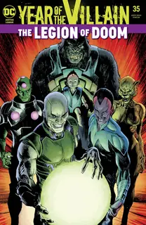 Cover of Justice League #35