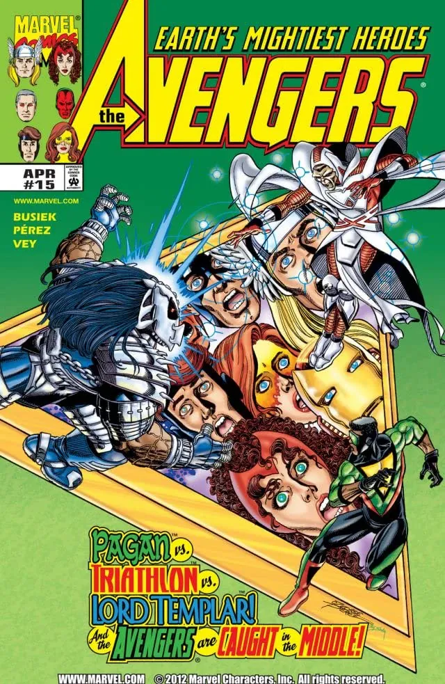 Cover of Avengers #15