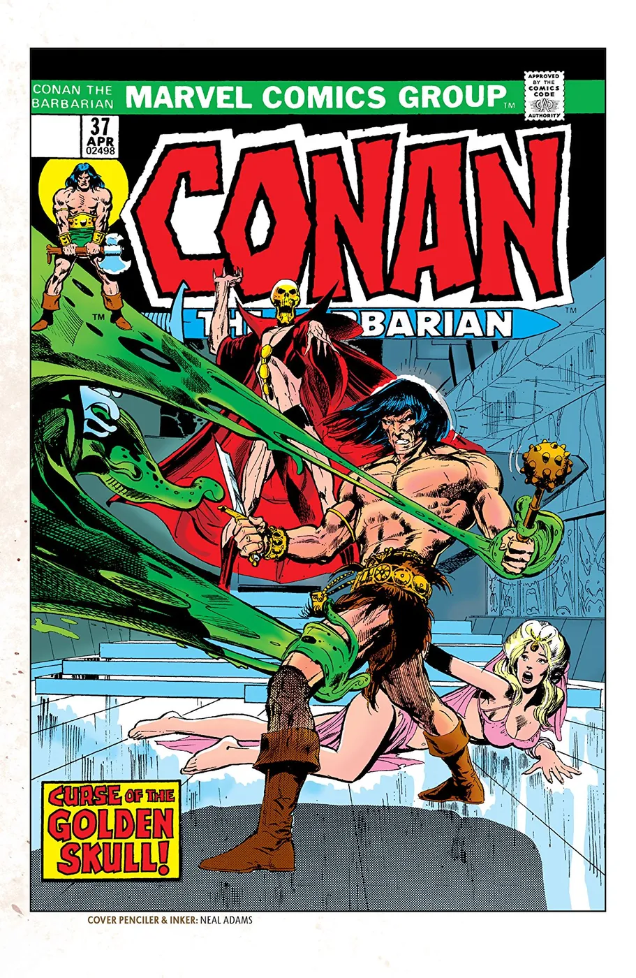 Cover of Conan the Barbarian #37