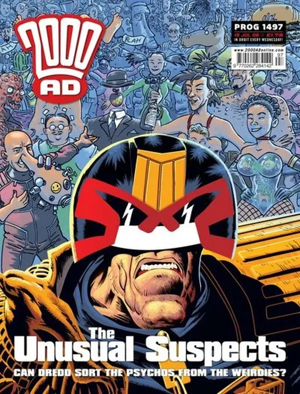 Cover of 2000 AD #1497