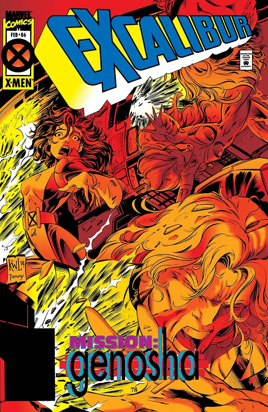 Cover of Excalibur #86