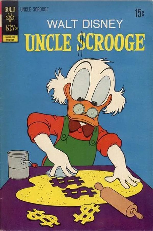 Cover of Walt Disney Uncle Scrooge #100