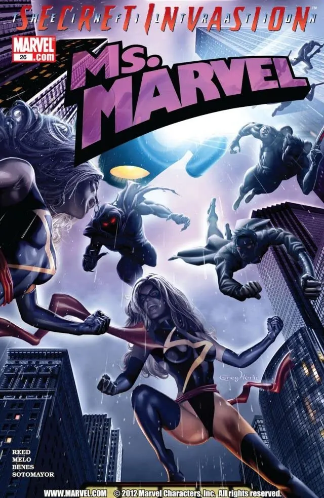 Cover of Ms. Marvel #26