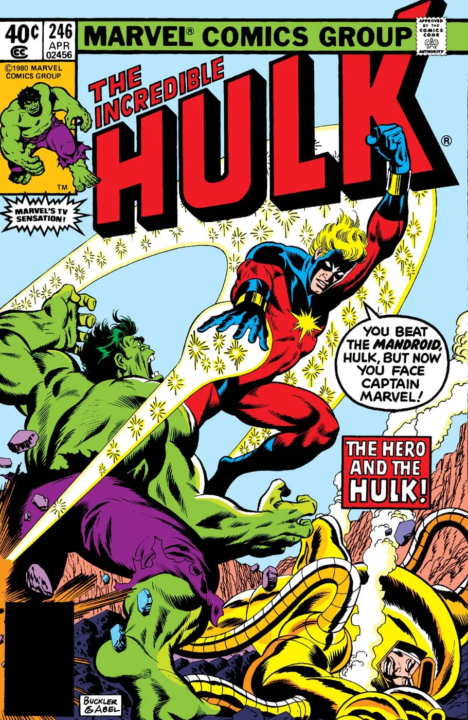 Cover of The Incredible Hulk #246