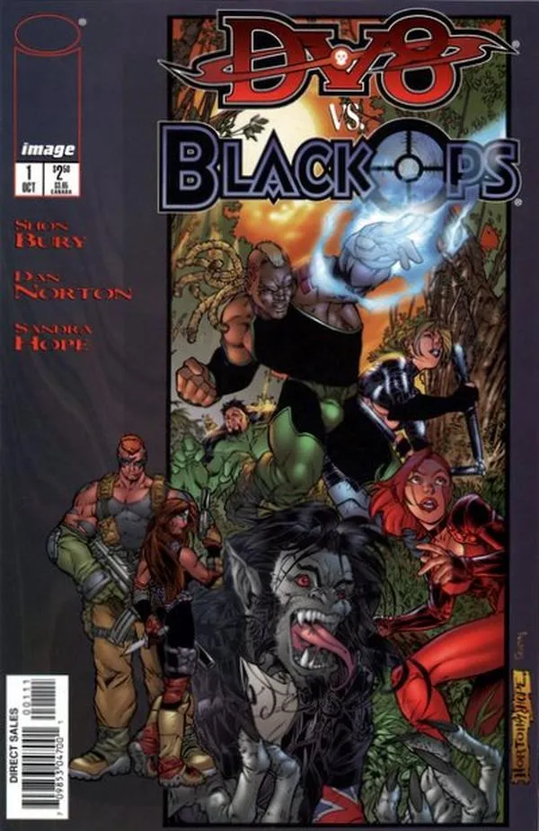 Cover of DV8 vs. Black Ops #1